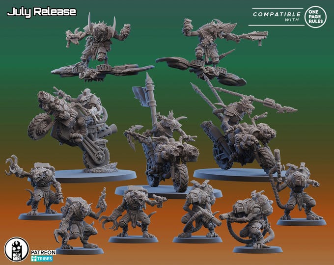 Scrap Rats Part 3 -Ugly Miniatures