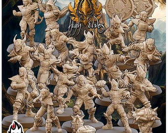 High Elf TT Football Full Team