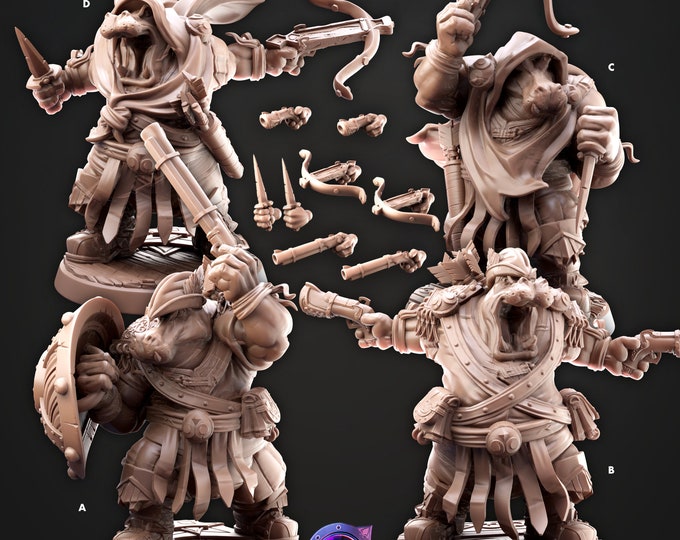 Hippo Giff Deathshot Skirmishers -Cast and Play