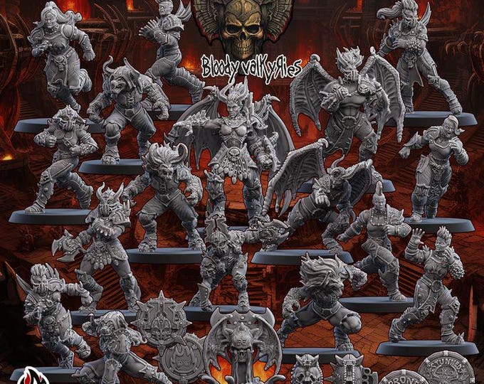 Blood Valkyries TT Football Full Team -Ugni