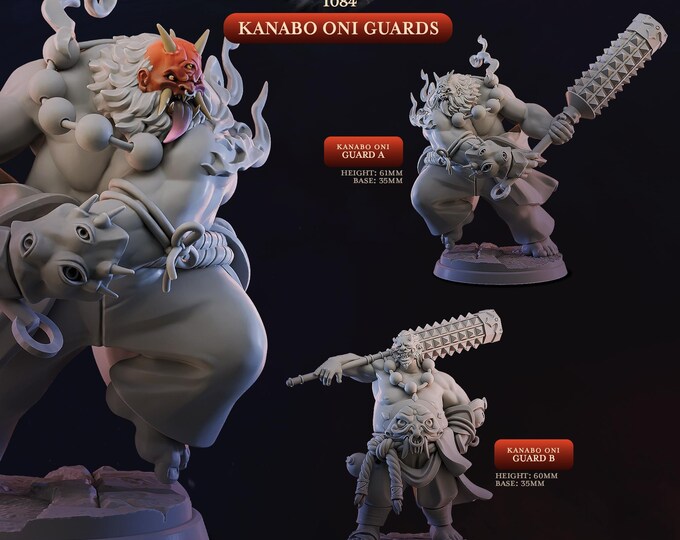 Kanabo Oni Guards -Cast and Play- Age of Oni