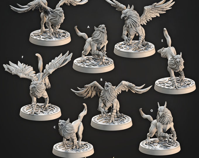 Griffons -Shields of Dawn -Cast and Play