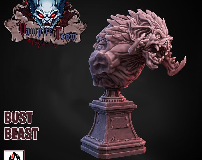 Ugni Vampire Beast Bust