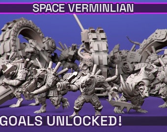 Space Verminlian 15mm Complete Set