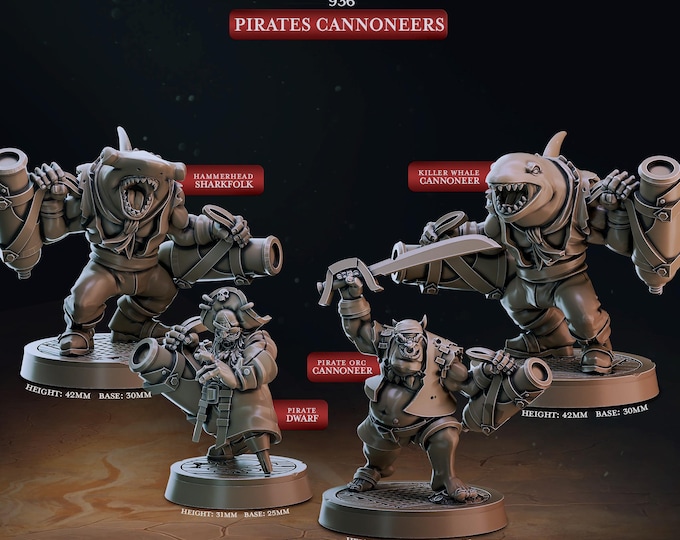 Pirate Cannoneers -Cast Play -Pirate Chronicles