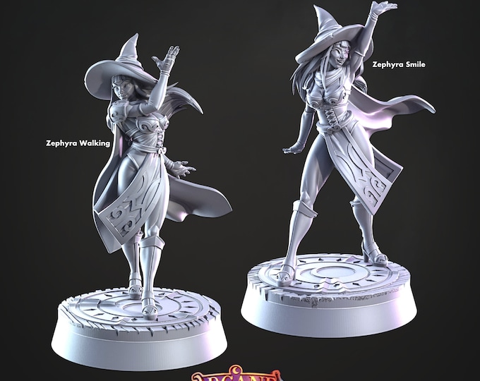 Zephyra, Wind Sorceress -Cast Play -Arcane Order