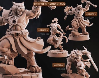 CatFolk Barbarians -Cast Play -CatFolk Heroes