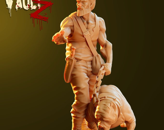 Blind man and Dog Survivor -VaultZ