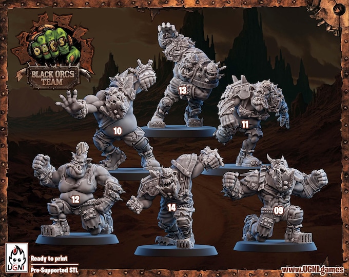 MadMax Brute Orc Alts TT Football -Ugni