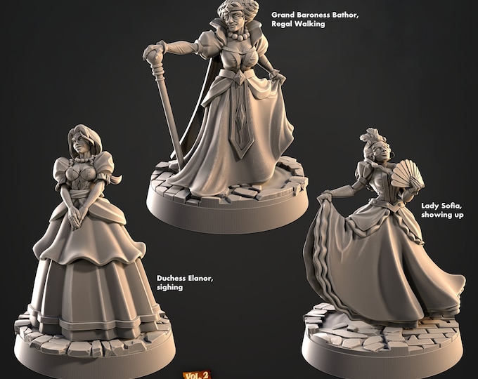 Noble Women of Mennesker City  -Cast and Play