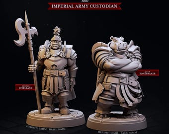 Imperial Army Custodians of Mennesker City  -Cast and Play