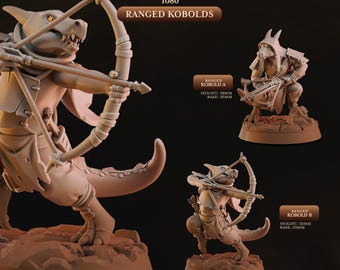 Ranged Kobolds -Cast and Play- Barren Kobolds