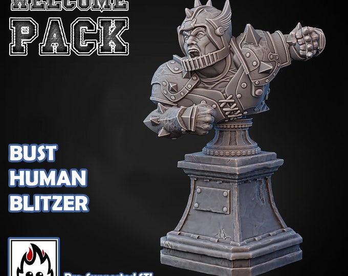 Ugni Human Blitzer Bust