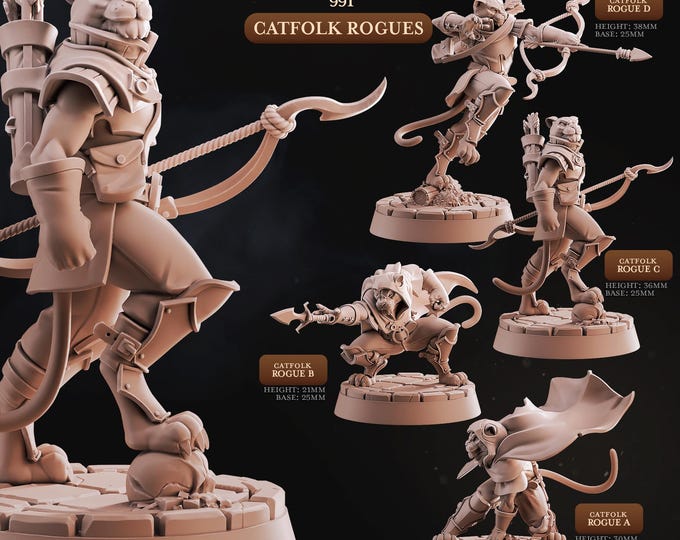 CatFolk Rogues -Cast Play -CatFolk Heroes