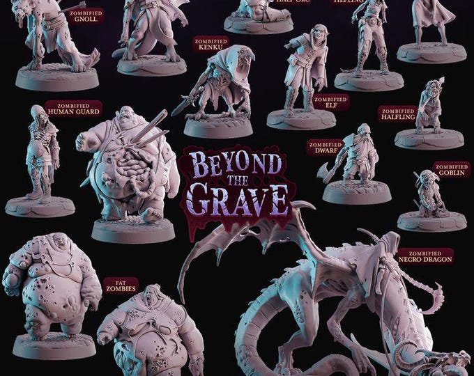 Zombie towns folk- Cast and Play -Beyond the Grave