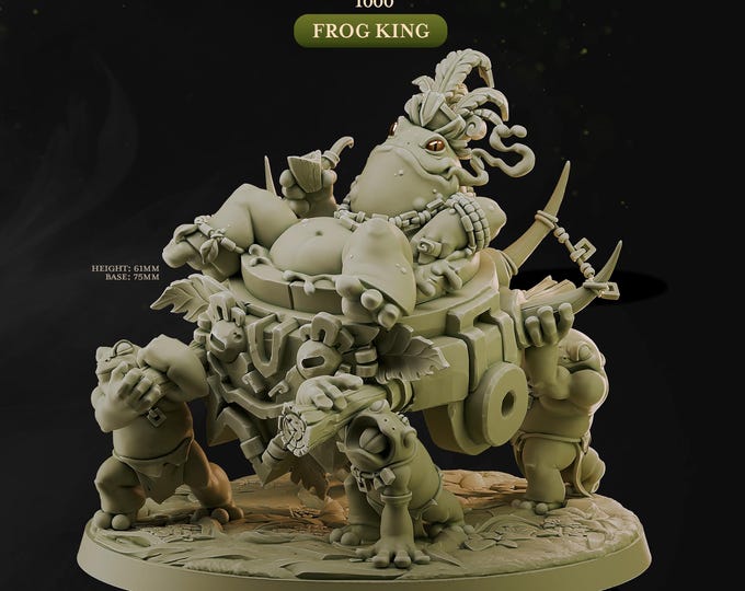 Frog King -Cast Play -Jungle Toads