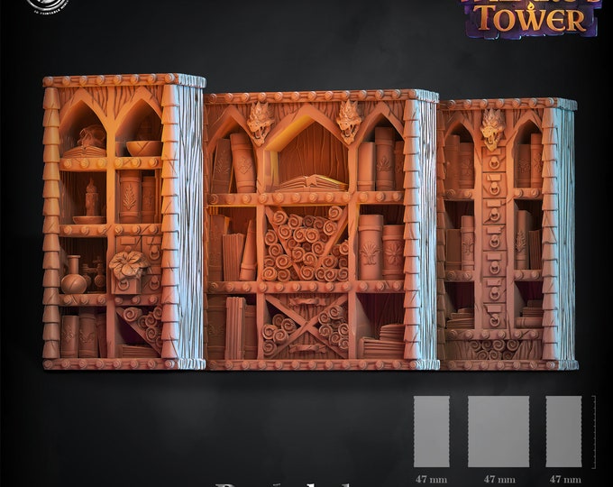 Wizard Book Shelves