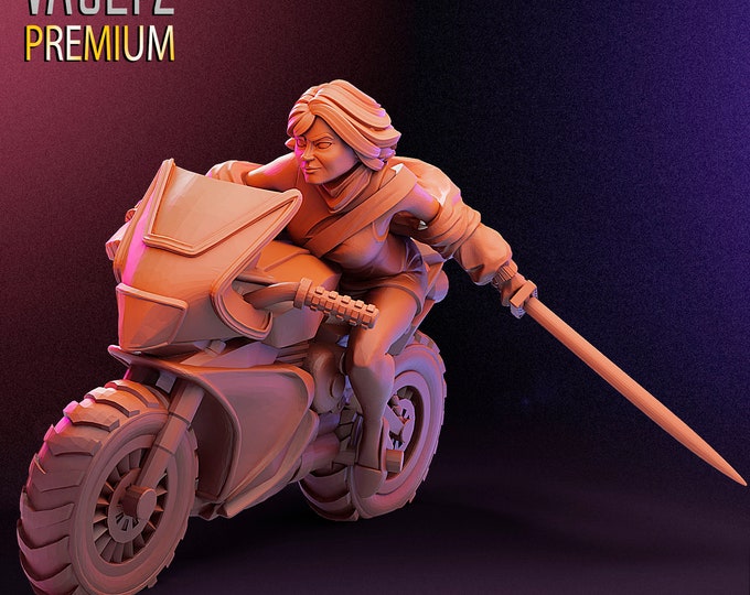 Mystery Gang-Daphne on Motorcycle-VualtZ