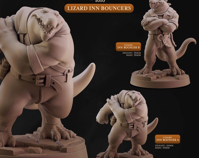 Inn Bouncers -Cast Play -Lizard Town