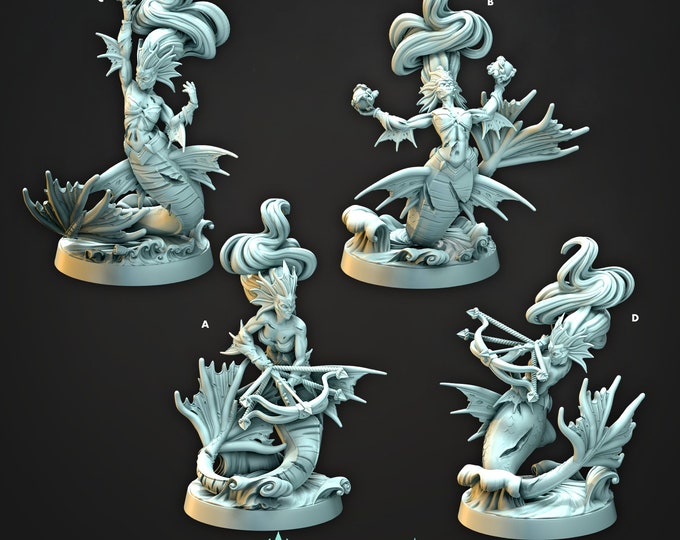 Merkyes Coral Snipers-Merghouls-Cast and Play