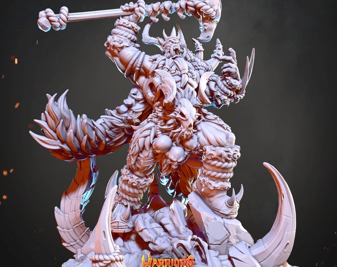 Orc Tribe WarChief -Cast and Play