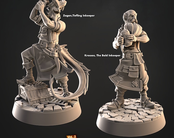 Innkeepers of Mennesker City  -Cast and Play