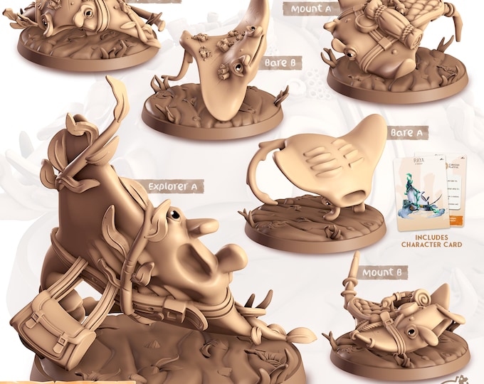 Raya -Sting Ray Companion -Cast and Play