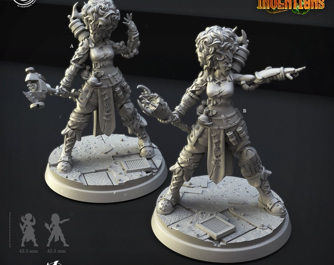 Human Mech Sorceress-Cast and Play