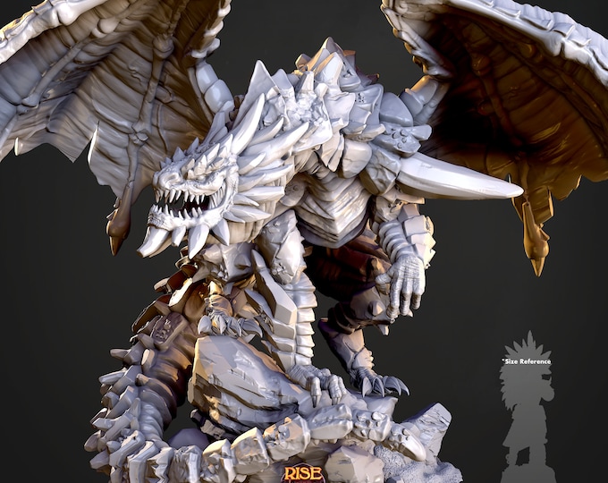 Mezarg, Desert Brown Dragon -Cast and Play