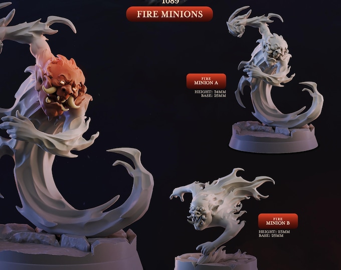Fire Minions-Cast and Play- Age of Oni