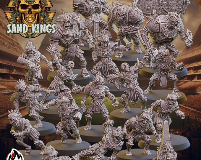 Sand Kings Full Roster