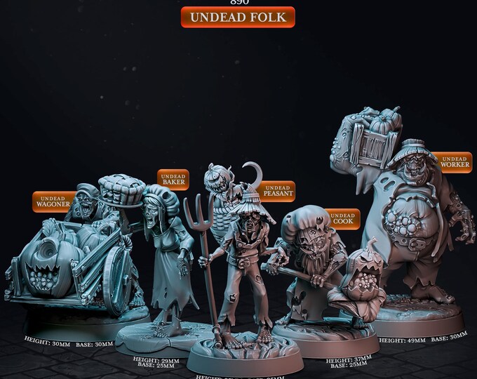 Undead Folk -Halloween Season -Cast and Play
