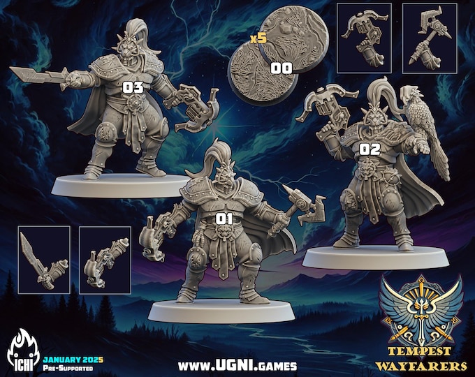 Tempest Wayfares -ICHI Forge -Ugni Miniatures