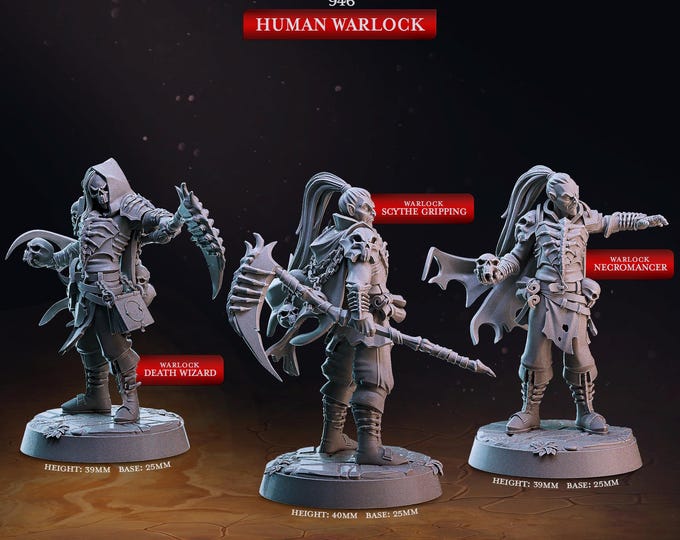 Human Warlock -Cast Play -Dungeon Guild