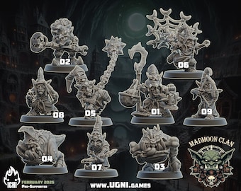 MadMoon Clan -ICHI Forge -Ugni Miniatures