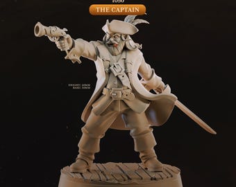 The Captain -Cast Play -Pirates of the Shattered Sea