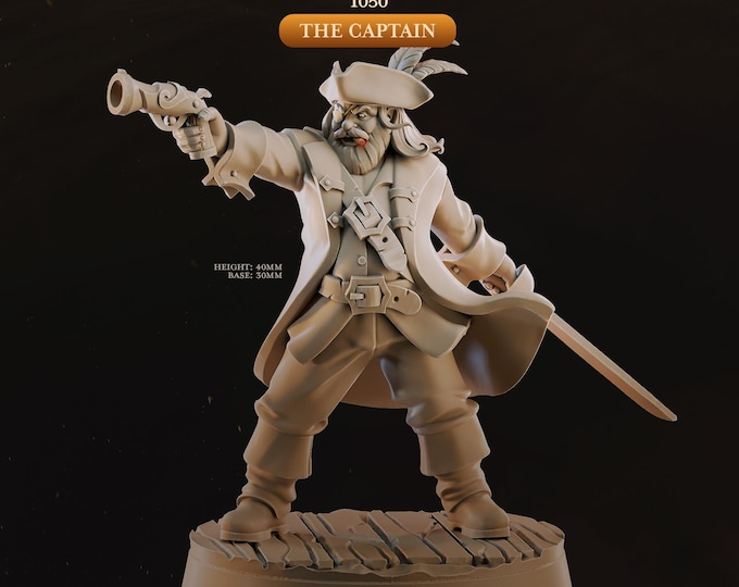 The Captain -Cast Play -Pirates of the Shattered Sea