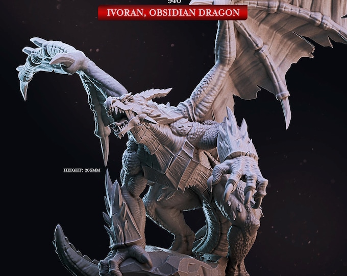 Ivoran, Obsidian Dragon -Cast and Play