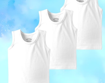 10 Hanes ComfortSoft Boys' A-shirts B372A5 L White for sale online 10 Hanes ComfortSoft Boys' A-shirts B372A5 L White for sale online