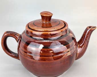 Brown Betty Style Teapot Medium Size with Lid
