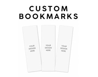 Custom Bookmark Printing Set | Upload Your Designs, Double-Sided Matte Cardstock