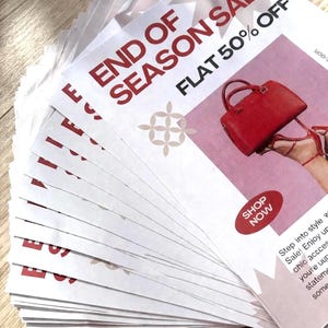 Aangepaste A5-flyers | Dubbelzijdige folder afdrukken | Zakelijke folders | Premium zijdeafwerking | Marketing voor kleine bedrijven | 25 50 100 afdrukken