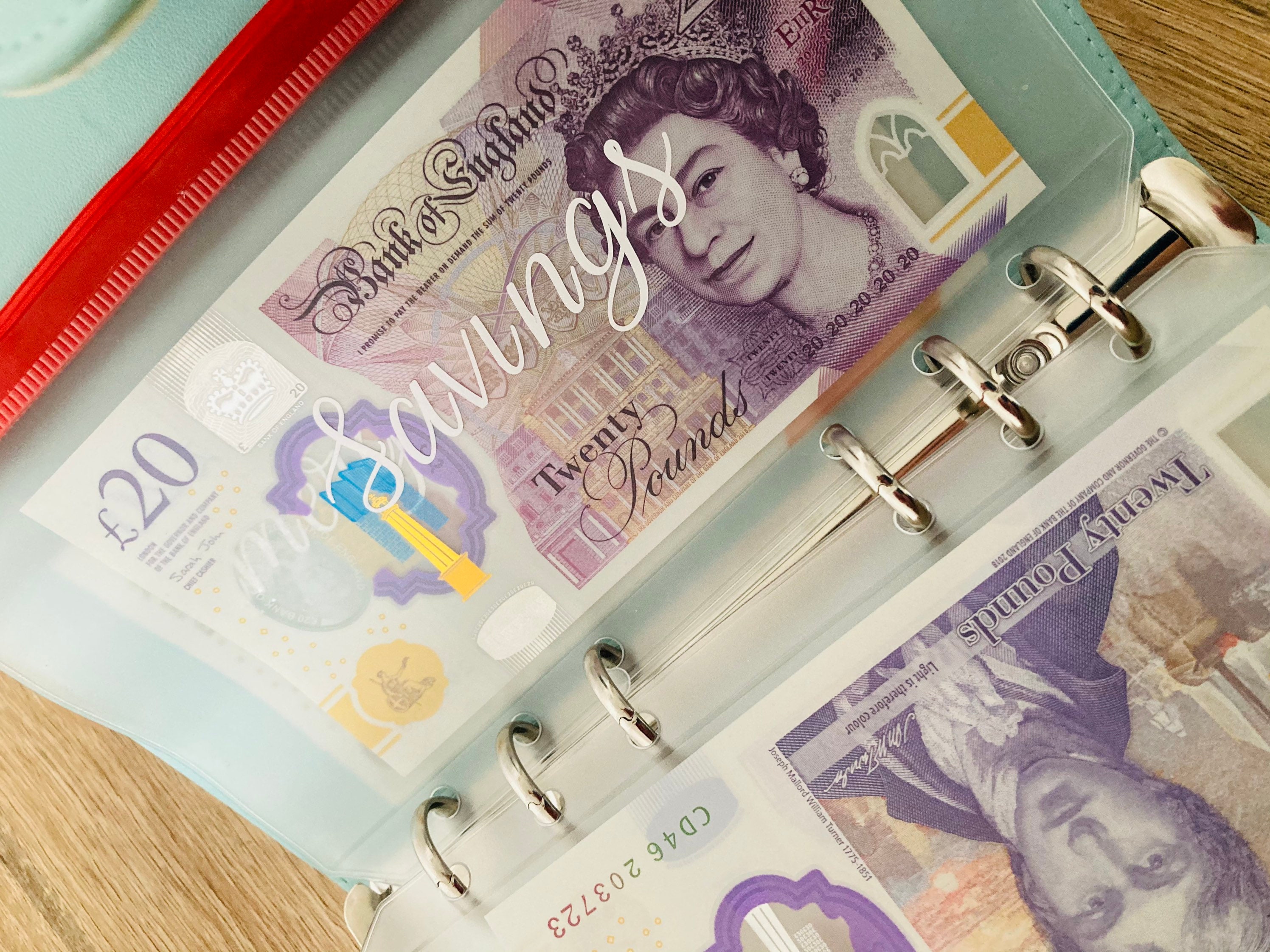 Personalised money saving wallet Etsy