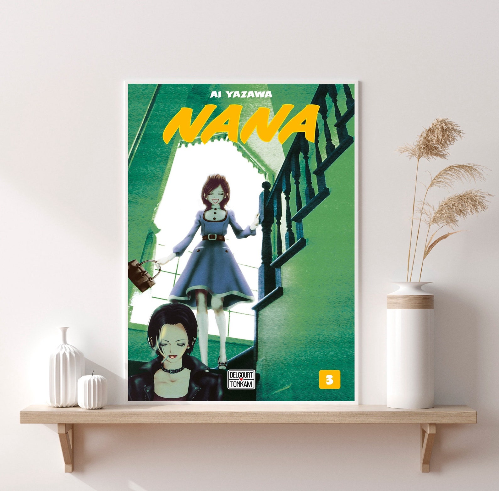 Nana Canvas Poster Home Decor No Frame Etsy