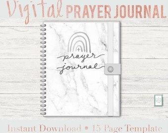 Digital Prayer Journal | Prayer Journal for Tablet | Digital Journal