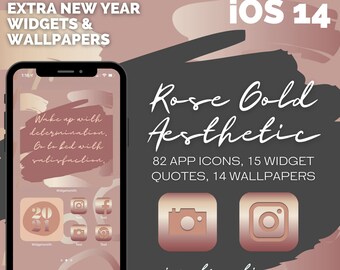 Rose Gold Wallpapers Etsy