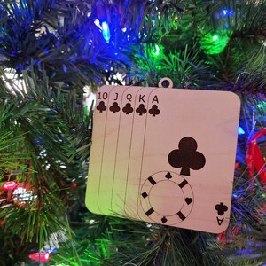 Digital File*** Poker Ornament - SVG/PDF - 2 Versions - ***digital File ...