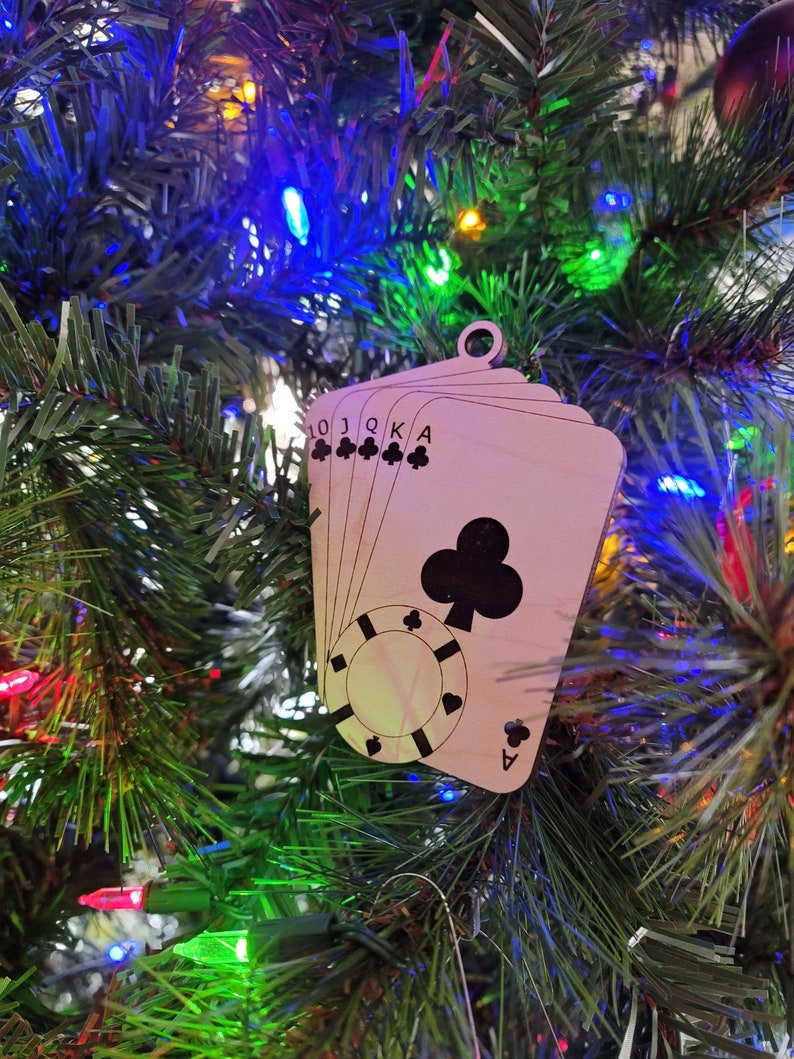 Digital File*** Poker Ornament - SVG/PDF - 2 Versions - ***digital File ...