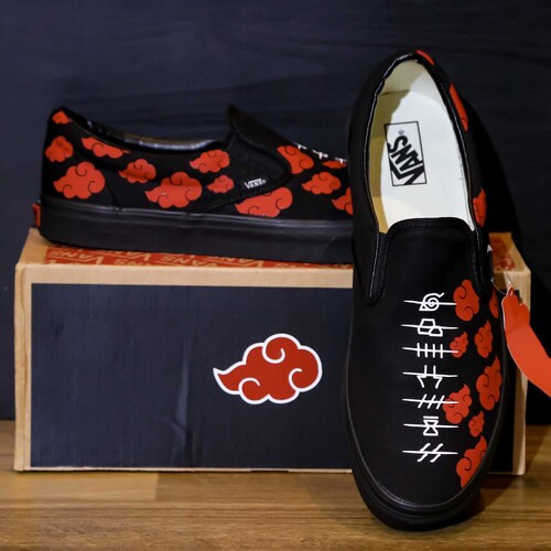 custom akatsuki vans