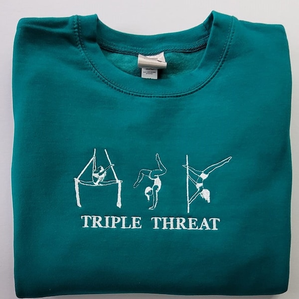 Triple Threat Sweatshirt (Personalised)